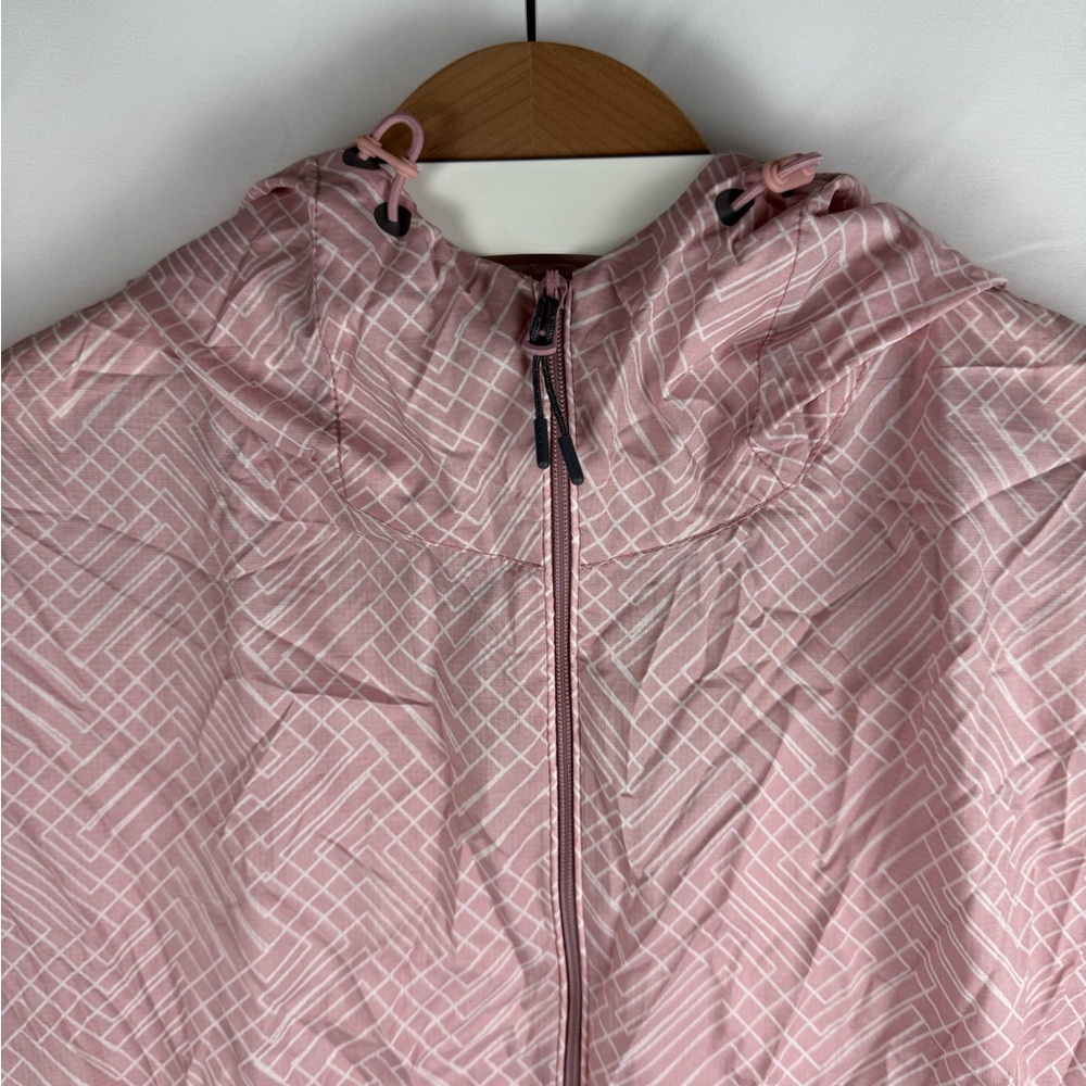 Uniqlo Pink Patterned Pocketable Jacket